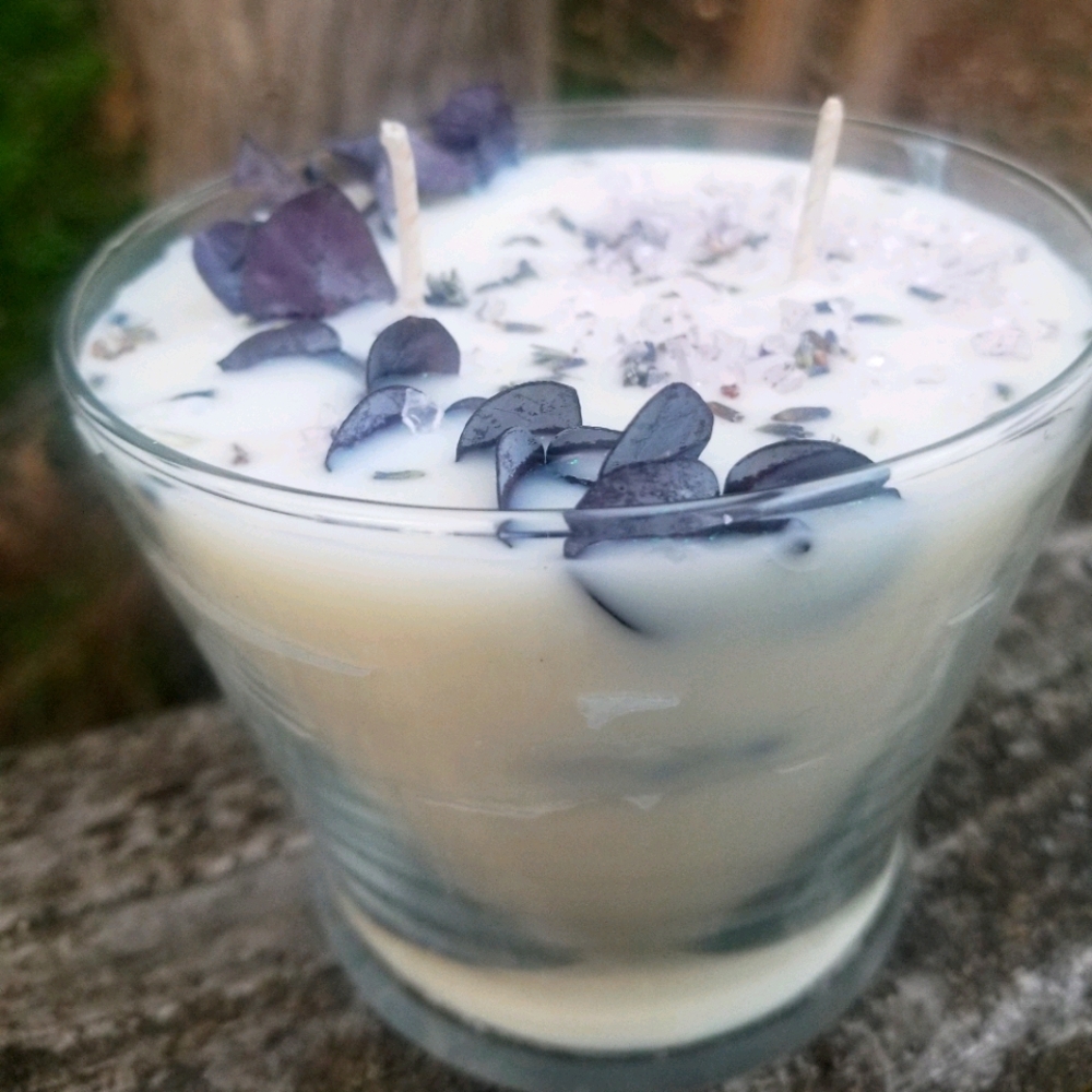 Rosemary Jasmine Hand Poured Soy Candles